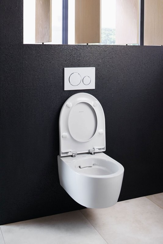 Унитаз подвесной Geberit iCon 500.784.01.1 с сиденьем и быстросъемной крышкой с микролифтом