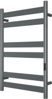 Полотенцесушитель электрический Bauedge Bau Mix DB-0128 50x80, темно-серый металлик