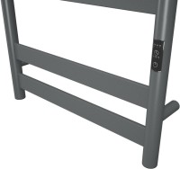 Полотенцесушитель электрический Bauedge Bau Mix DB-0128 50x80, темно-серый металлик