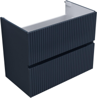 Тумба с раковиной Aquanet Джейн 80 подвесная, маренго