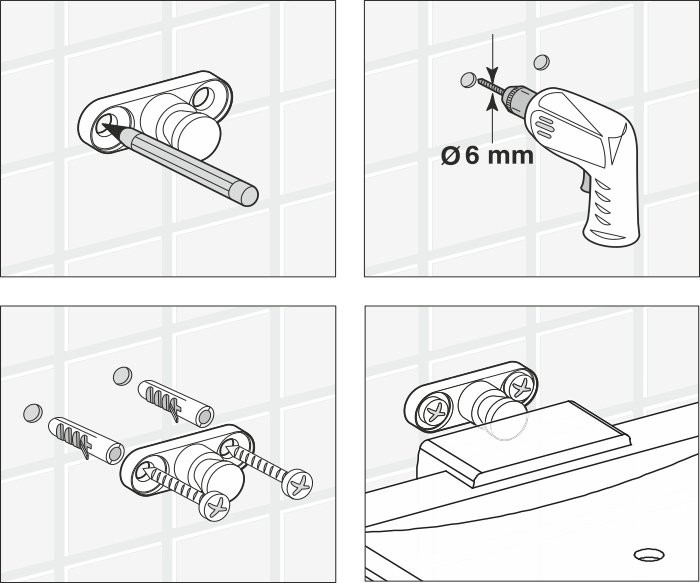 Полка Wasserkraft Sauer K-7924