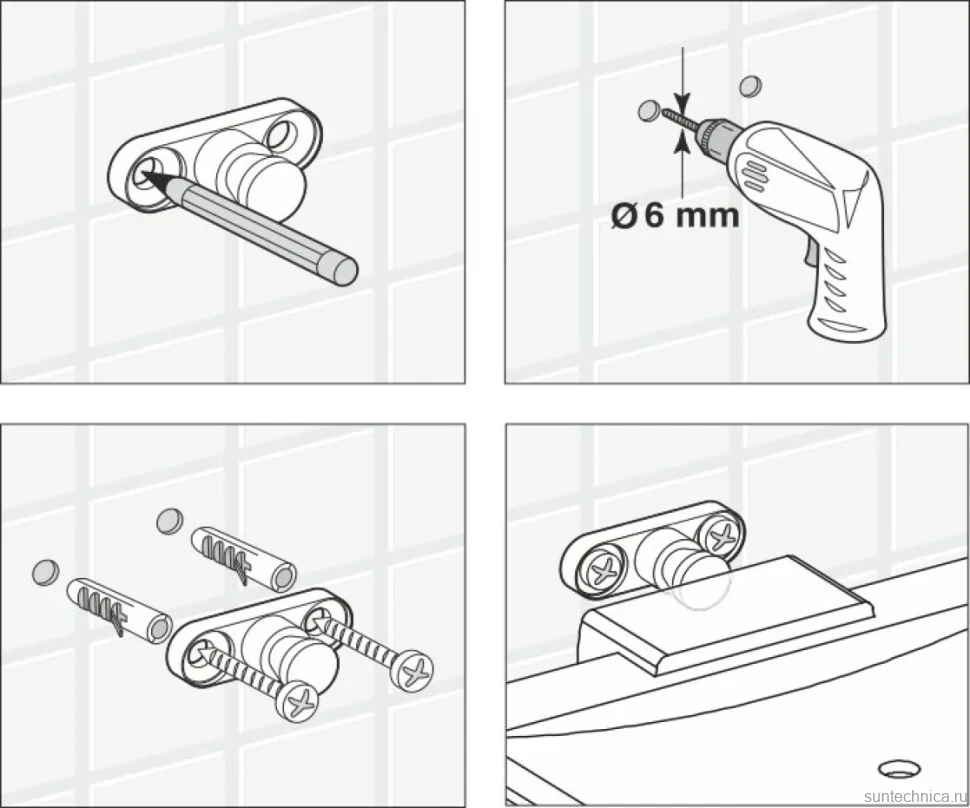 Полка Wasserkraft Sauer K-7924