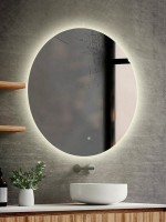 Зеркало круглое Abber Mond AG6203SL-1.0 100 см, с подсветкой