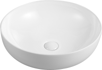 Тумба с раковиной Orange Line 100 подвесная, 2 ящика, матовый графит с раковиной B07-420W