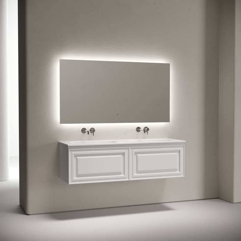 Мебель для ванной комнаты Sancos Very 140 подвесная, bianco, раковина CN7022wx