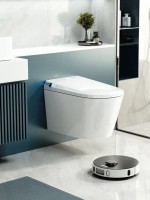 Комплект 2 в 1 Abber Bequem AC1119S-AC0101P2 Унитаз-биде электронный, подвесной + Монтажная рама