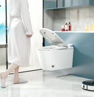 Комплект 2 в 1 Abber Bequem AC1119S-AC0101P2 Унитаз-биде электронный, подвесной + Монтажная рама