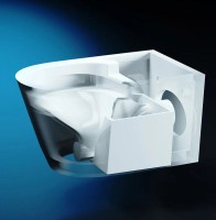 Комплект 2 в 1 Abber Bequem AC1119S-AC0101P2 Унитаз-биде электронный, подвесной + Монтажная рама