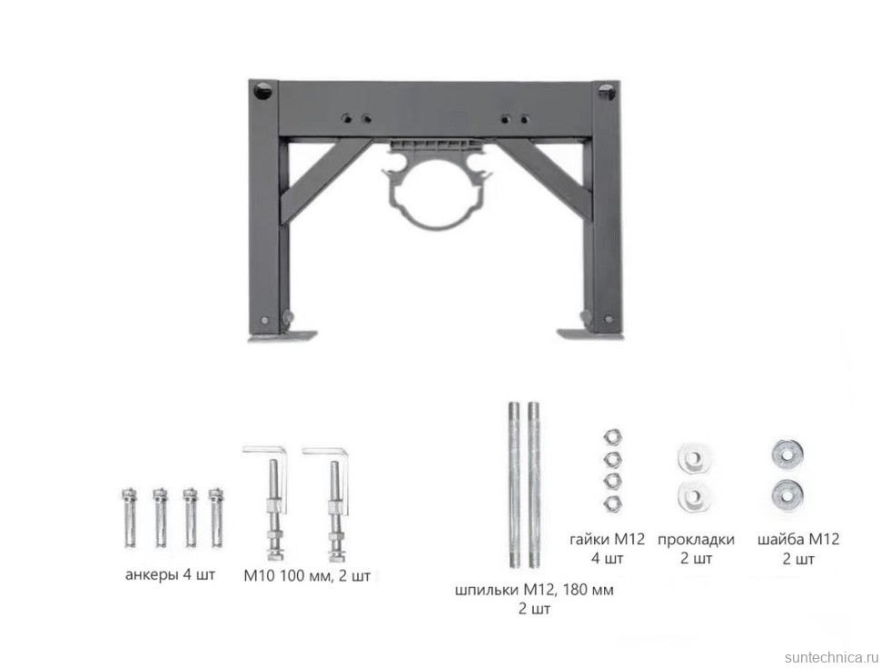 Комплект 2 в 1 Abber Bequem AC1119S-AC0101P2 Унитаз-биде электронный, подвесной + Монтажная рама