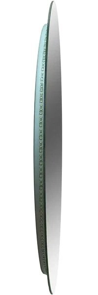 Зеркало круглое Art&Max Sanremo AM-San-1000-DS-F-Nero 100х100, черное, с LED-подсветкой, 6000k