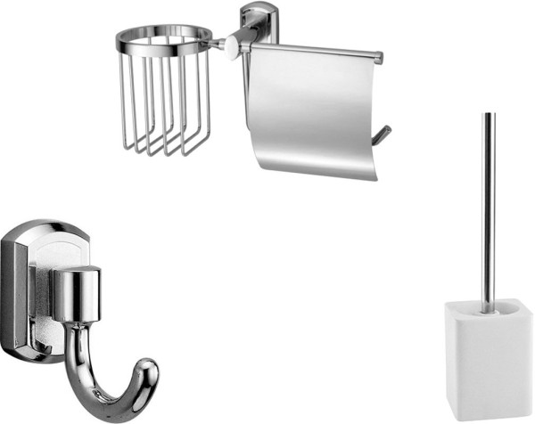 Набор Ершик Wasserkraft Oder + Держатель K-3059 с держателем освежителя воздуха + Крючок