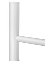 Полотенцесушитель электрический Wonzon & Woghand WW-AL409-MW белый матовый