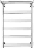 Полотенцесушитель водяной Secado Комано 1 СП 80х50 80x55 см, хром, лесенка, с полкой