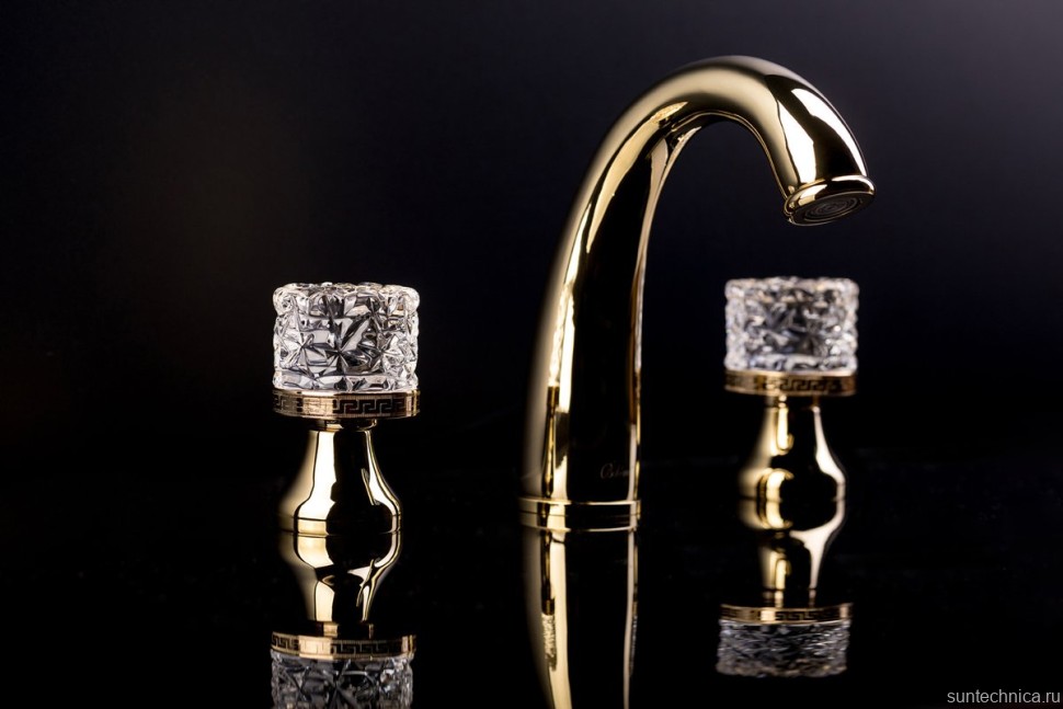 Смеситель для раковины Boheme Crystal 297-CRST