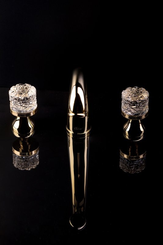 Смеситель для раковины Boheme Crystal 297-CRST