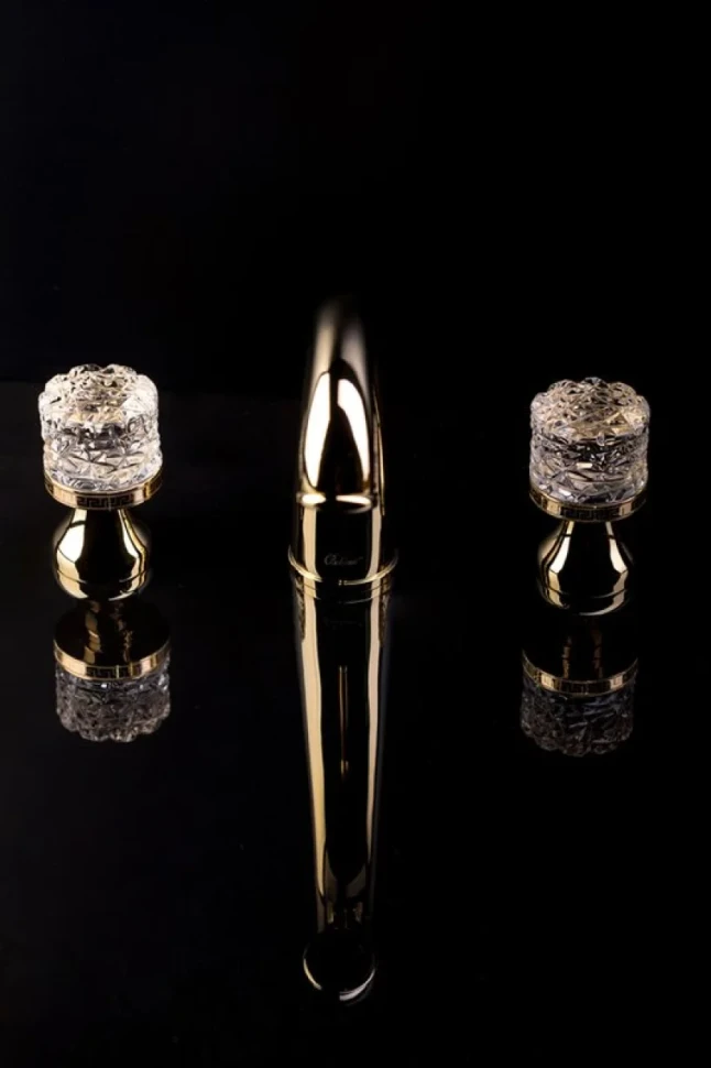 Смеситель для раковины Boheme Crystal 297-CRST
