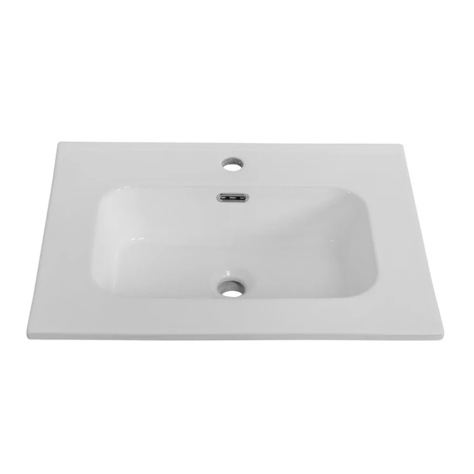 Мебель для ванной комнаты Cezares Duet 60 bianco lucido, раковина Cezares CZR-8095-60