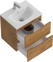 Мебель для ванной комнаты BelBagno Etna 39 50 rovere nature, раковина BB-8099-3-50