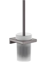 Ершик Hansgrohe AddStoris 41752340 шлифованный черный хром Ершик Hansgrohe AddStoris 41752340 шлифованный черный хром