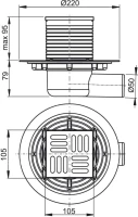 Душевой трап AlcaPlast APV 1311 Душевой трап AlcaPlast APV 1311