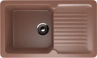 Мойка кухонная Ulgran U-506 307 терракот + дозатор U-01 терракот Мойка кухонная Ulgran U-506 307 терракот + дозатор U-01 терракот