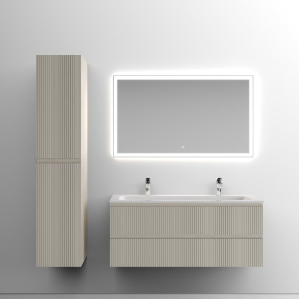 Мебель для ванной комнаты Sancos Snob T 120 см, beige soft, раковина CN7016