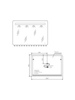 Мебель для ванной комнаты Caprigo Wales Смальти 100 бриллиантово-синяя Мебель для ванной комнаты Caprigo Wales Смальти 100 бриллиантово-синяя