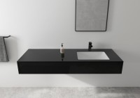 Смеситель для раковины Hansgrohe Vernis Shape 71561670 черный