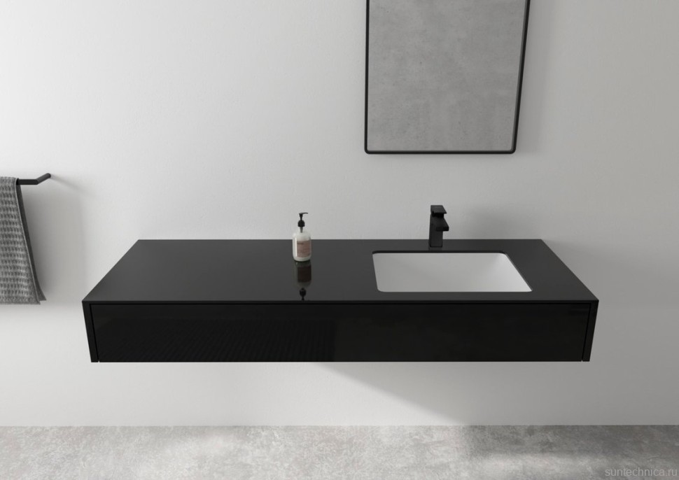 Смеситель для раковины Hansgrohe Vernis Shape 71561670 черный