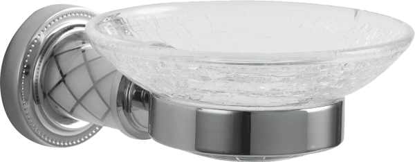 Мыльница Boheme Murano 10903-W-CR хром