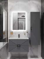 Мебель для ванной комнаты Grossman Луксор 80 матовый графит Мебель для ванной комнаты Grossman Луксор 80 матовый графит