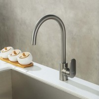 Смеситель для кухни AQUATEK Ника AQ1882BGM оружейная сталь