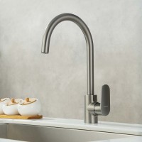 Смеситель для кухни AQUATEK Ника AQ1882BGM оружейная сталь