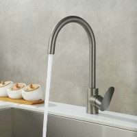 Смеситель для кухни AQUATEK Ника AQ1882BGM оружейная сталь