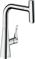 Смеситель для кухни Hansgrohe Metris Select M71 14857000 хром