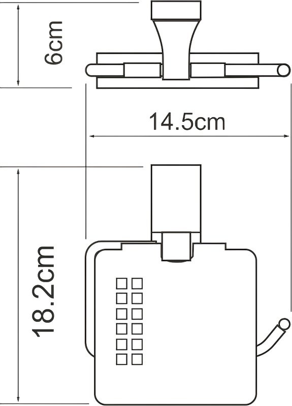 Держатель туалетной бумаги Wasserkraft Abens K-3225