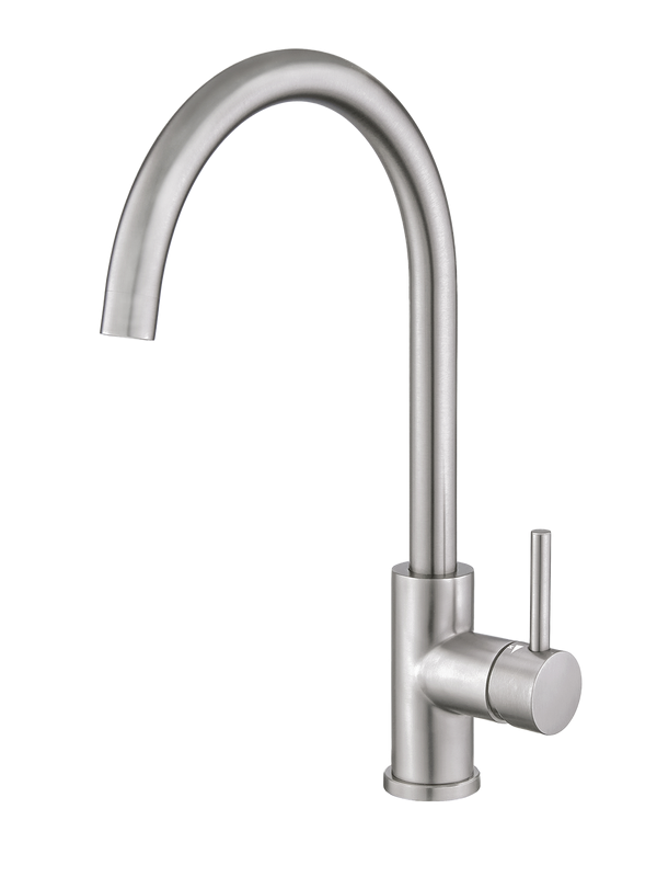 Смеситель для кухни Emar Steel ЕС - 3004 satin