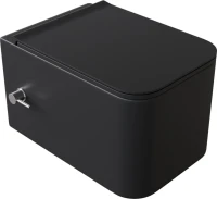 Унитаз подвесной Boheme Mane 970-SET-2-B с функцией биде, с крышкой-сиденьем с микролифтом