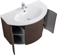 Мебель для ванной комнаты Cezares Eden 91 rovere scuro soft, раковина 50177
