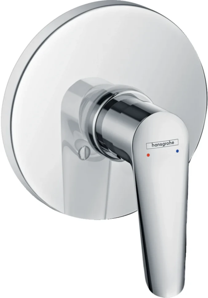 Встраиваемый смеситель для душа и ванны Hansgrohe Logis E 71608000 С ВНУТРЕННЕЙ ЧАСТЬЮ