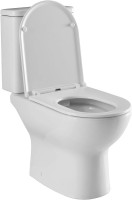 Унитаз-компакт напольный Aquanet Logan 00343423 безободковый, бачок 00343424