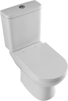Унитаз-компакт напольный Aquanet Logan 00343423 безободковый, бачок 00343424