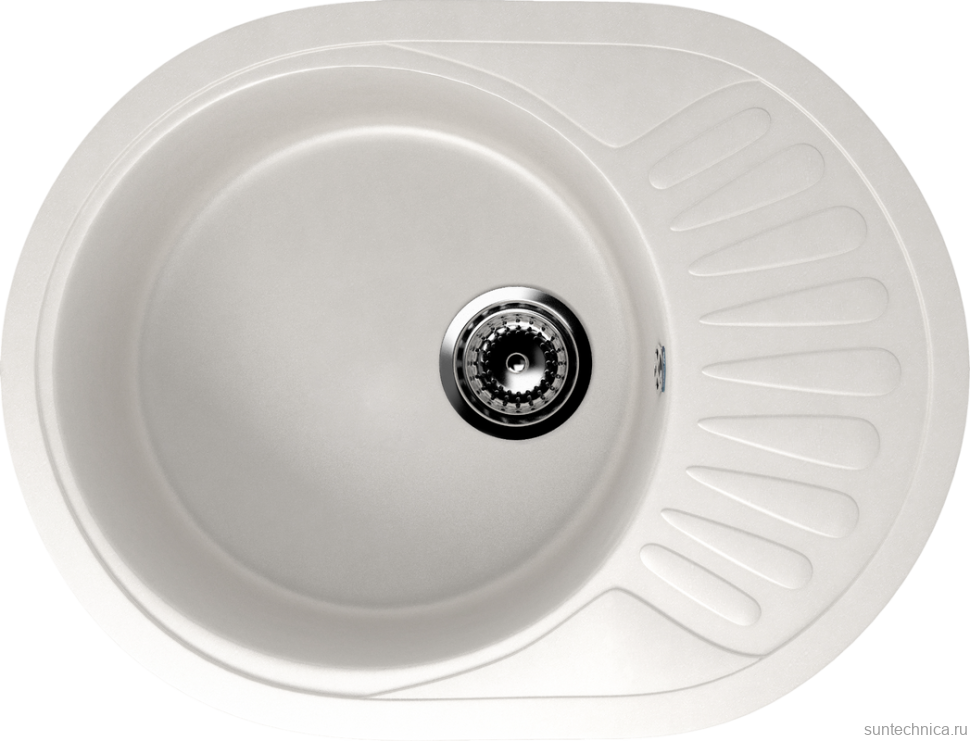 Мойка кухонная Ulgran U-107m -341 молочный