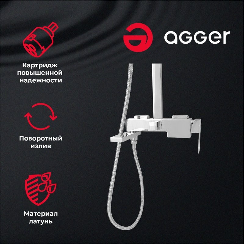 Душевая стойка Agger Great Great A2893300