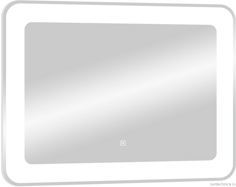 Зеркало CONTINENT Velvette 90х70 с подсветкой