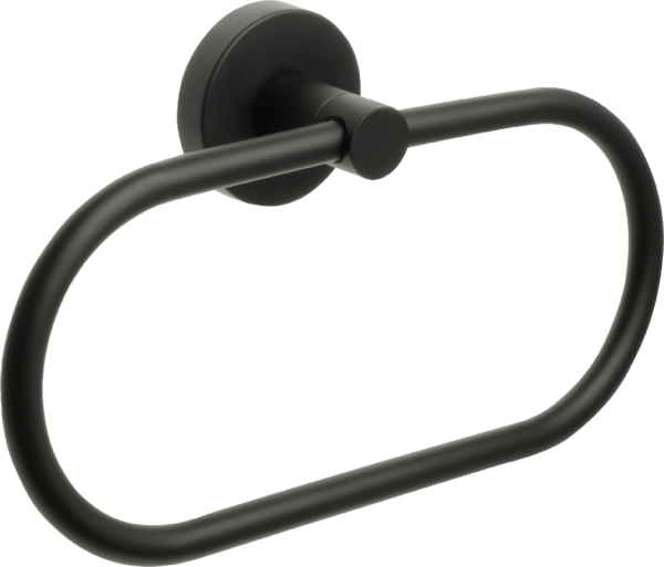 Полотенцедержатель Fixsen Comfort Black FX-86011 кольцо, черный