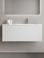 Тумба с раковиной Sancos Snob R 1.0 100 R bianco
