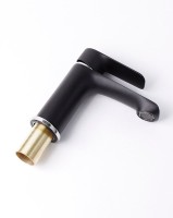 Смеситель для раковины Fashun A1082-7 черный, хром