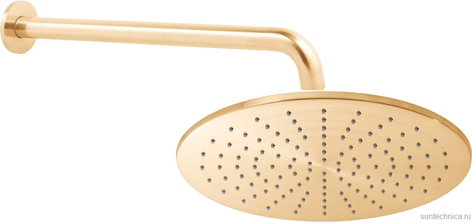 Кронштейн для верхнего душа Paffoni Lusso ZSOF034HGSP золото медовое брашированное