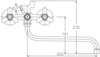 Универсальный смеситель Haiba HB2212
